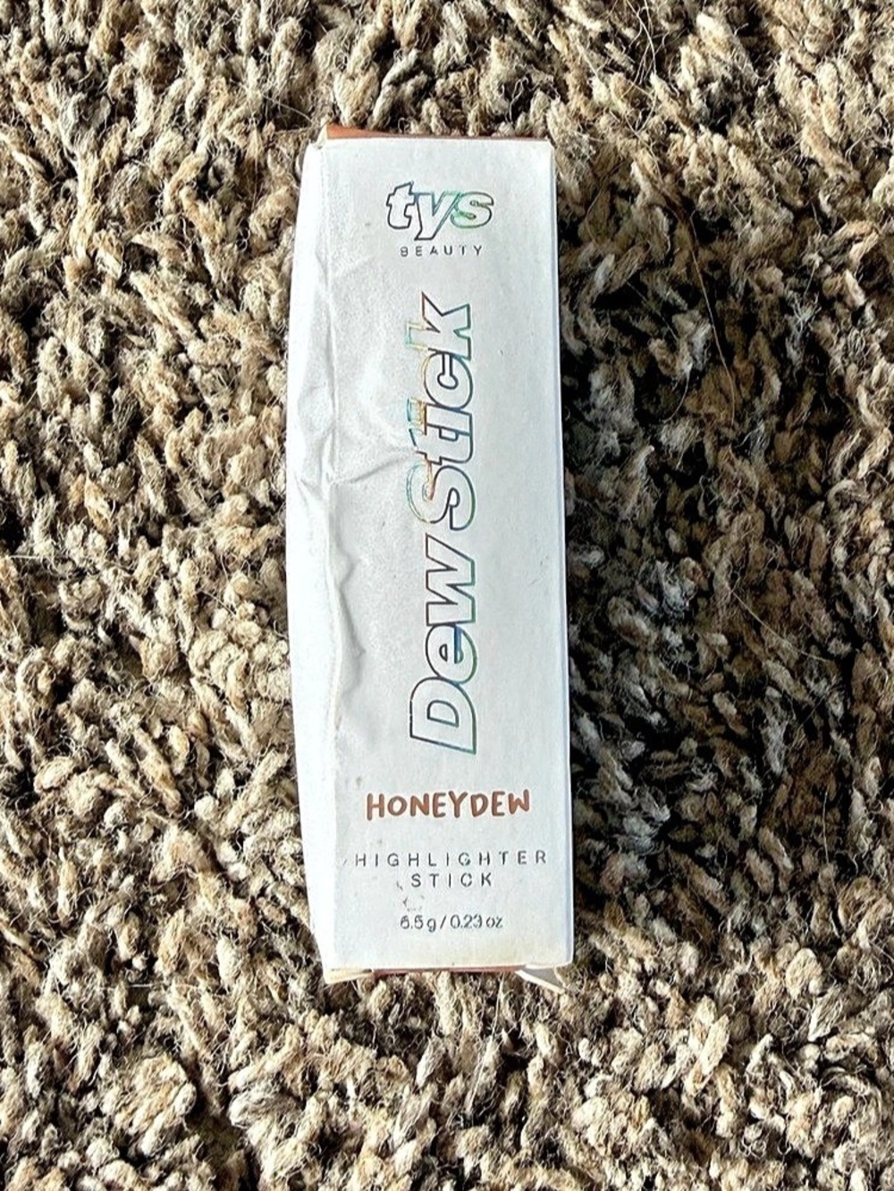 TYS Beauty Dew Stick Highlighter Honeydew Cream Glow Stick Full Size New